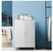 Wooden Floor Storage Cabinet for Bathroom, Freestanding Storage Cabinet for Living Room Modern Furniture